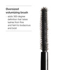 Clinique Chubby Lash Fattening Mascara | Volumizing, Lengthening + Safe For Sensitive Eyes, Jumbo Jet, 0.3 Fl Oz