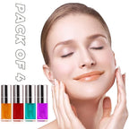 Plumping Lip Oil, 4PCS Hydrating Lip Glow Gloss Moisturizing Tinted Lip Balm Lasting Nourishing Protects Soothes, Comforts Transparent Lip Care Toot, Natural Ingredients Non-sticky Big Brush Glitter Primer Lip Tint (SET A)