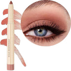 Enthusiasm Matte Eyeshadow Stick, Cream Eyeshadow Pencil, Long Lasting Waterproof Eye Shadow, High Pigment Hypoallergenic Highlighter Stick - Create Multi-Dimensional Eyes Look