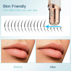 Facial Hair Removal for Women, Ladies Face Shaver for Upper Lip Chin and Peach Fuzz with USB Rechargeable Included 2 pc Replacement Heads