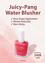 A'PIEU JUICY-PANG WATER BLUSHER (RD01 - Popping Cherry) Beauty Makeup