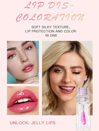 3 Pcs Magic Color Changing Lip Oil,Long-Lasting Wear Lip