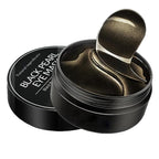 60 Pcs Under Eye Patches, 24K Gold Eye Masks, Collagen Anti Aging Eye Gel Pads, Moisturizing Eye Treatment for Puffy Eyes, Dark Circles, Wrinkles, Fine Lines, BLACK PEARL