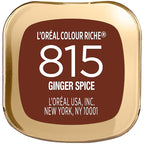 L’Oréal Paris Colour Riche Original Creamy, Hydrating Satin Lipstick with Argan Oil and Vitamin E, Ginger Spice , 1 Count