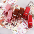 Glow Bokki Glossy Lip Tint, Korean Beauty (GB10 Grilled Brown, 4.1 grams)