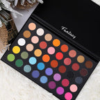 Highly Pigmented Eye Makeup Palette, Matte Shimmer Metallic