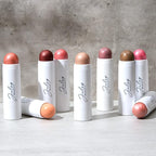 Skip The Brush Contour Duo - Cream to Powder Multi-Purpose Makeup Sticks - Pigmented, Buildable Color for Eyes, Cheeks, and Lips - Desert Rose + In Paradise