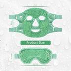 Cooling ice face eye mask