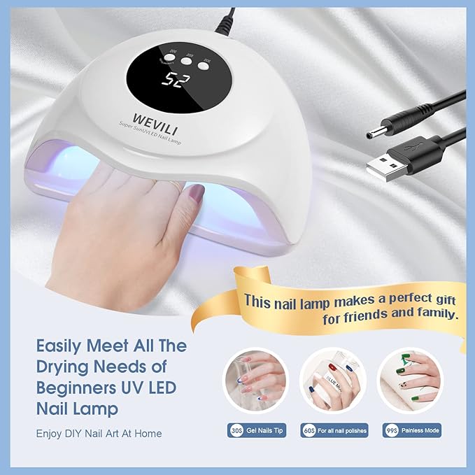 72w uv nail lamp, faster