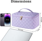 Large travel makeup bag makeup