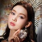 Flower Knows Little Angel Cream Blush,Buildable & Blendable Makeup Blush for cheeks,Soft & Long-lasting,Dusty Mauve Rose Flush for All Skin Tones(04 Rose Ashes,6g)