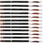 MAEPEOR Matte Lip Liner 12 PCS Nude Brown Series Highly Pigmented and Smoothly Velvet Lipliner Pencil Set Long Lasting and Waterproof Durable Lip Liners (12PCS-4)