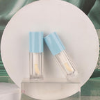 COSIDEA 14pcs Empty 6ml big doe foot wand Chunky lip gloss tubes for DIY lipgloss,Pink round lipgloss containers tubes with thick wand (Blue)