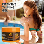 Luxury Intensive Tanning Gel Intensive Tanning Luxe Gel 5oz 1PCS Natural Tanning Accelerator Cream Gel for Natural Tan Skin, Tanning Cream for Sunbeds & Outdoor Sun
