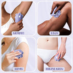 7D Electric Razor for Women: Fast & Painless Full-Body Shaver for Legs & Face – Waterproof Hair Remover with Light & Travel Cover – Wet/Dry Use, Smooth Close Shave, Birthday Mother’s Gift