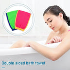 6 pcs exfoliating washcloth, korean