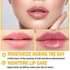 2Pcs Honey Pot Bee Lip Balm with Honey Spoon,Honey Lip Sleeping Mask Overnight 24HR Repair Lip Reduces Lip Lines,Exfoliator Moisturizing Moisture Dry & Chapped Lip Care Products
