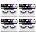 Ardell Mega Volume Lash 251 Multi-Layered False Lashes with Curl Technology, 4 pairs