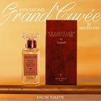 VACATION “GRAND CUVÉE” Eau de Toilette Sunscreen, Amber Vanilla Perfume for Women & Men, Unisex Summer Scent with Argan, Peach, Cedarwood & Vanilla Bean, 1 Fl. Oz.