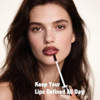 KIMUSE Peel Off Lip Liner Stain, Long Lasting Lip Tint Stain Peel Off, Waterproof, Transfer-Proof, Highly Pigmented Color Peel Off Lip Stain Liner, Matte Finish