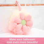 Bath loofah sponge- mesh pouf