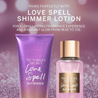 Victoria's Secret Love Spell Shimmer Mist, Body Spray for Women, Notes of Cherry Blossom and Fresh Peach Fragrance (8.4 oz)