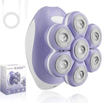 7D Electric Razor for Women: Fast & Painless Full-Body Shaver for Legs & Face – Waterproof Hair Remover with Light & Travel Cover – Wet/Dry Use, Smooth Close Shave, Birthday Mother’s Gift