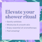 ASUTRA Dead Sea Salt Essential Oil Body Scrub Exfoliator (Soothing Lavender), 16 oz - Ultra Hydrating, Gentle, & Moisturizing - Coconut, Lavender, and Bergamot Oils