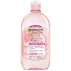 Garnier Micellar Water with Rose Water and Glycerin, Hydrating Facial Cleanser & Makeup Remover, For All Skin Types, Vegan, Cruelty Free, 23.7 Fl Oz (700mL), 1 Count