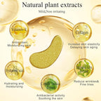 Under Eye Patches(30 Pairs), 24K Gold Eye Mask for Dark Circles, Puffy Eyes and Wrinkles, with Hyaluronic Acid & Collagen