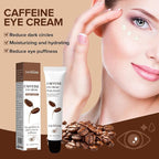 Caffeine Eye Cream for Dark Circles, Under Eye Treatment Eye Cream with Caffeine Anti Aging Wrinkles Lifting Firming Moisturizer Tightening Eye Cream 20ML