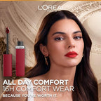 L'Oreal Paris Infallible Matte Resistance Liquid Lipstick, up to 16 Hour Wear, Breakfast in Bed 105, 0.16 Fl Oz