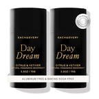 Each & Every Aluminum Free Deodorant for Women & Men, Citrus & Vetiver - All Natural Deodorant for Sensitive Skin, EWG Verified - Clean, Baking Soda-Free, Plant-Based Fragrance - 2.5oz, 2 Pack