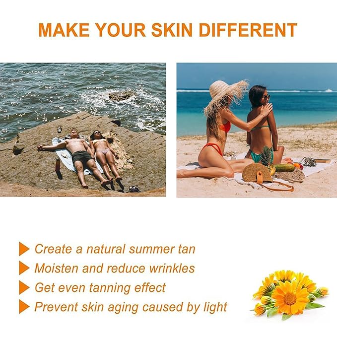 Intensive Tanning Gel,Tanning Gel,Natural Tanning Accelerator Cream Gel,Intensive Tanning Luxe Gel, Accelerator Cream Gel,Tanning Cream for Sunbeds & Outdoor Sun