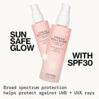 Pacifica Face Moisturizer - Vegan Collagen Face Lotion SPF 30 Broad Spectrum Sunscreen Every Day Face Lotion, UVA/UVB Protection for All Skin Types, Lightweight, Hydrating, Cruelty Free