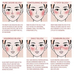 Air Cushion Blush,Wearing Skin Tint Blush Makeup for Natural Flush