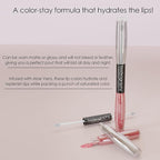 Bodyography Icon Dual Lip Gloss, Tarte, 0.3 Ounce