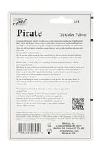 Mehron Makeup Tri-Color Character Makeup Palette | Halloween, Special Effects and Theater Cream Makeup FX Palette | Face Paint Makeup .7 oz (20 g) (Pirate)