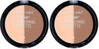 wet n wild MegaGlo Contour Palette, Dulce De Leche | Contouring Powder Face Kit | Flawlessly Sculpted Face (Pack of 2)