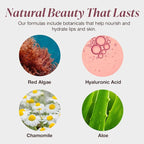 Mineral Fusion 2-in-1 Lip & Cheek Stain Syrah, 0.10 fl oz, Bright Red hydrating, long-lasting, matte lip and cheek color