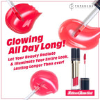 FORENCOS Tattoo Glass Lip Gloss Tint, Korean Glossy Tint/Stain, High Pigmentation, Glasting Shine, Long Lasting, Moisturizing, Lightweight, Non-Sticky Formula (06 FRANC)