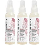 The Honest Company Conditioning Hair Detangler 3-Pack | Leave-in Conditioner + Fortifying Spray | Tear-free, Cruelty-Free, Hypoallergenic | Almond Nourishing, 4 fl oz each (pack of 3)