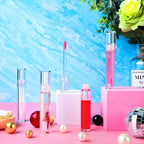 Hsei 100 Pcs Clear Lip Gloss Tubes 5 ml Empty Bulk Wand Balm Containers With Lids Cosmetic Bottles With Rubber Stoppers for Eyelash Growth Liquid DIY Makeup Girls