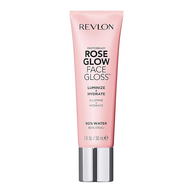 Revlon Face Primer, PhotoReady Face Gloss Rose Glow, 1 Fl Oz