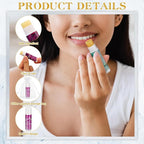 50 Sets Inspirational Lip Balm Gifts Moisturizing Lip Balm Bulk Thank You Lipstick for Guest 5 Flavors Marble Style Lip Balm with Organza Bags for Family Reunion Favor Women Stocking Gift Stuffers