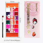 Long-Lasting Hydrating Lipgloss Makeup Sets for Girls and Women Waterproof Non-Sticky Lip Gloss Lip Stain Lipcolor with Soft Brush - Teen Girl Gifts Trendy Stuff and Instant Shine