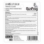 Royal SunFrog | 2-Pack Tropical Lip Balm with SPF 45 Sun Protection | Protects, Soothes, and Moisturizes with Vitamin E and Sunscreen (0.15oz/4.25g Per Stick)