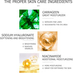 BIOAQUA Gold Elastic Soft Crystal Gel Eye Mask Hydrates Nourishes Moisturizing Face Skin Around The Eyes 12g x 5pcs