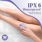 7D Electric Razor for Women: Fast & Painless Full-Body Shaver for Legs & Face – Waterproof Hair Remover with Light & Travel Cover – Wet/Dry Use, Smooth Close Shave, Birthday Mother’s Gift