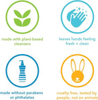 Method Gel Hand Soap, Waterfall, Biodegradable Formula, 12 fl oz (Pack of 3)